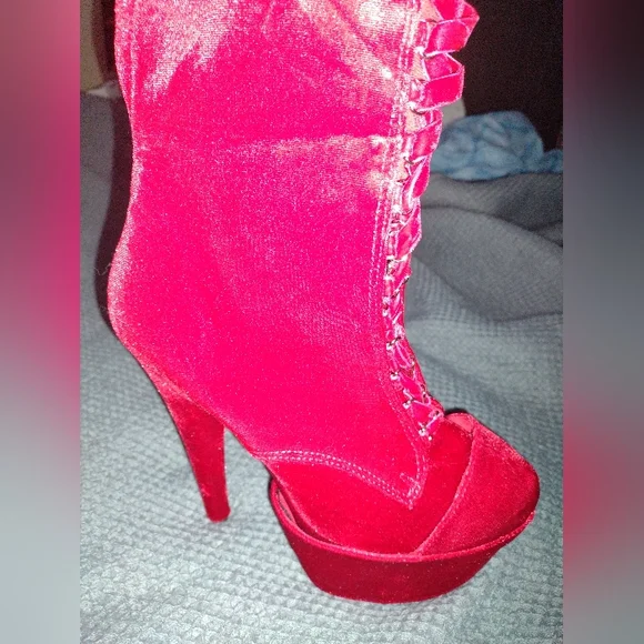 NEW Pleaser Adore 1020 Ankle Boots - Picture 4 of 4